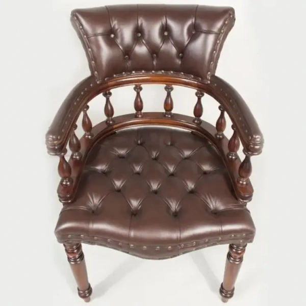Кабинетное рабочее кресло MSM.6 BROWN 12028 BROWN купить в интернет магазине Мебель из массива. Звоните +7 495 961-63-63 Мебель Индонезии