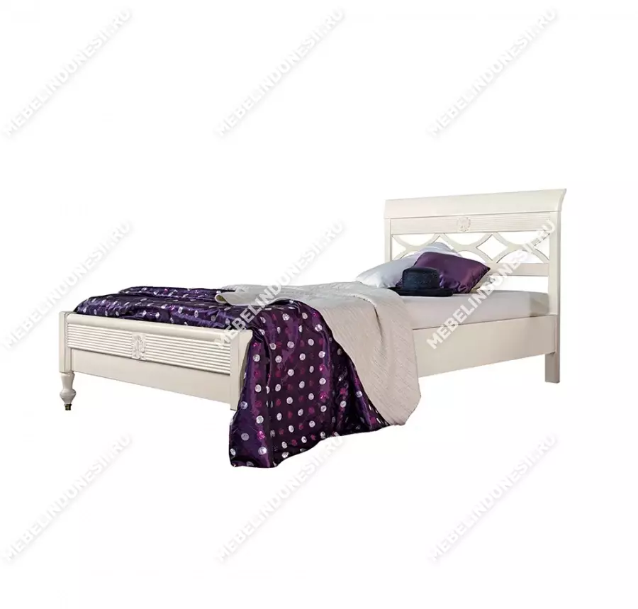 Кровать "Бурбон" Оливковый BJ844_1  купить в интернет магазине Мебель из массива. Звоните +7 495 961-63-63 Кровати из массива дерева