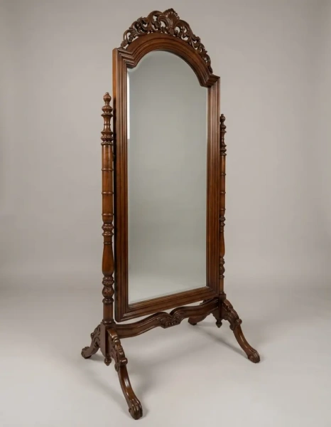 Зеркало-псише напольное MSMU.114  Е001  купить в интернет магазине Мебель из массива. Звоните +7 495 961-63-63 Мебель Индонезии